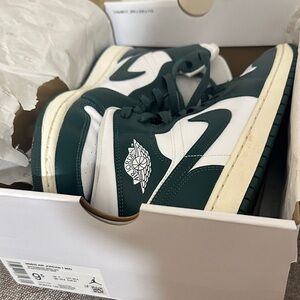 Jordan White Box with Yellow Logo